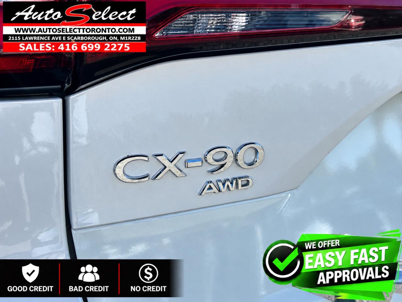 2025 Mazda CX-90 MHEV GS-L AWD - Apple Carplay - Leather - Clean Carfax Photo