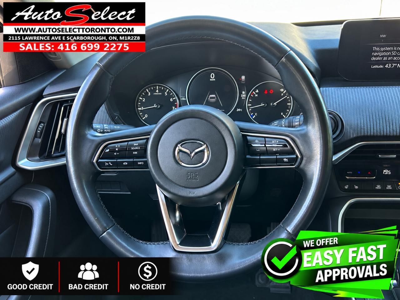 2025 Mazda CX-90 MHEV GS-L AWD - Apple Carplay - Leather - Clean Carfax Photo