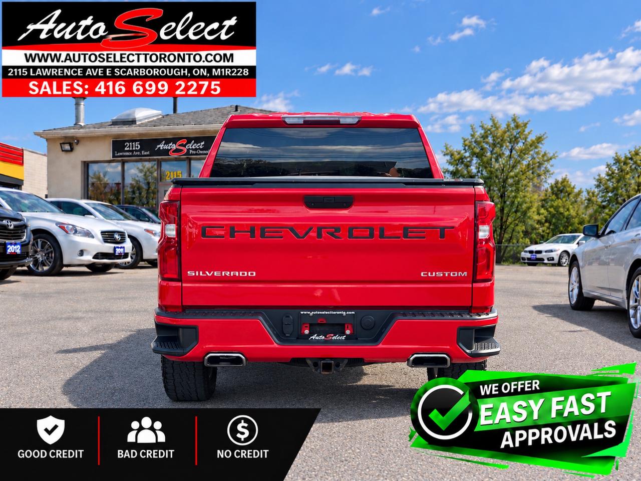 2021 Chevrolet Silverado 1500 Custom 4x4 **5.3L V8** Apple Carplay - Well Maintained Photo