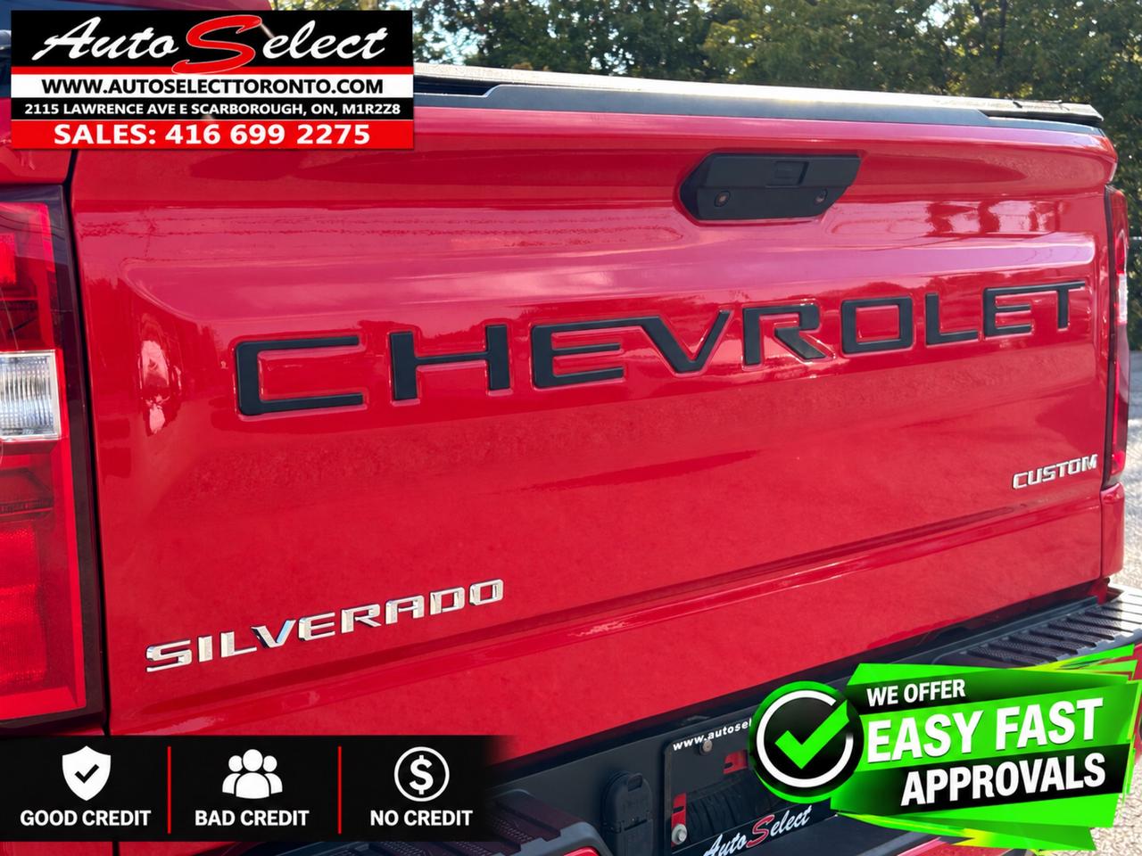 2021 Chevrolet Silverado 1500 Custom 4x4 **5.3L V8** Apple Carplay - Well Maintained Photo