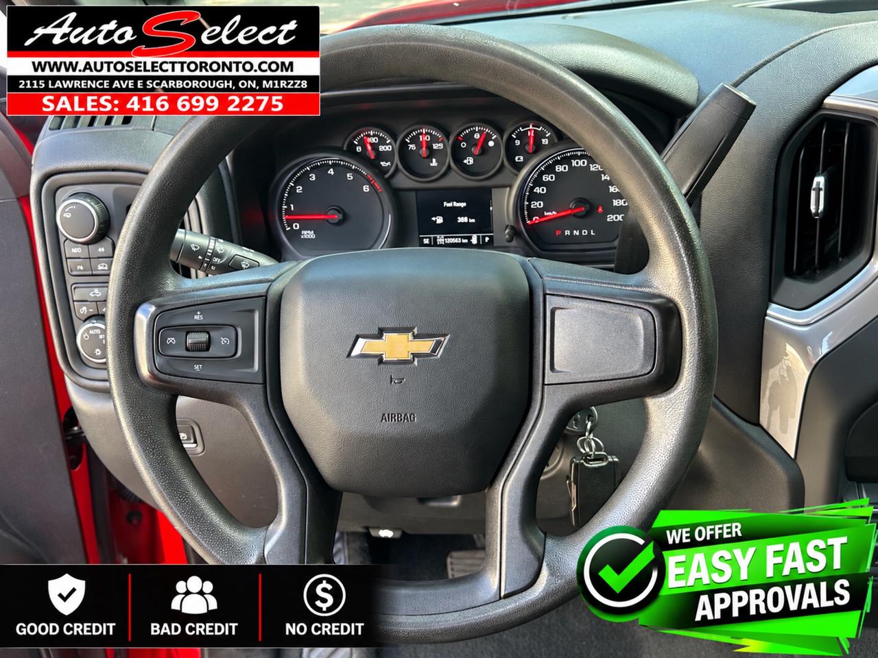 2021 Chevrolet Silverado 1500 Custom 4x4 **5.3L V8** Apple Carplay - Well Maintained Photo
