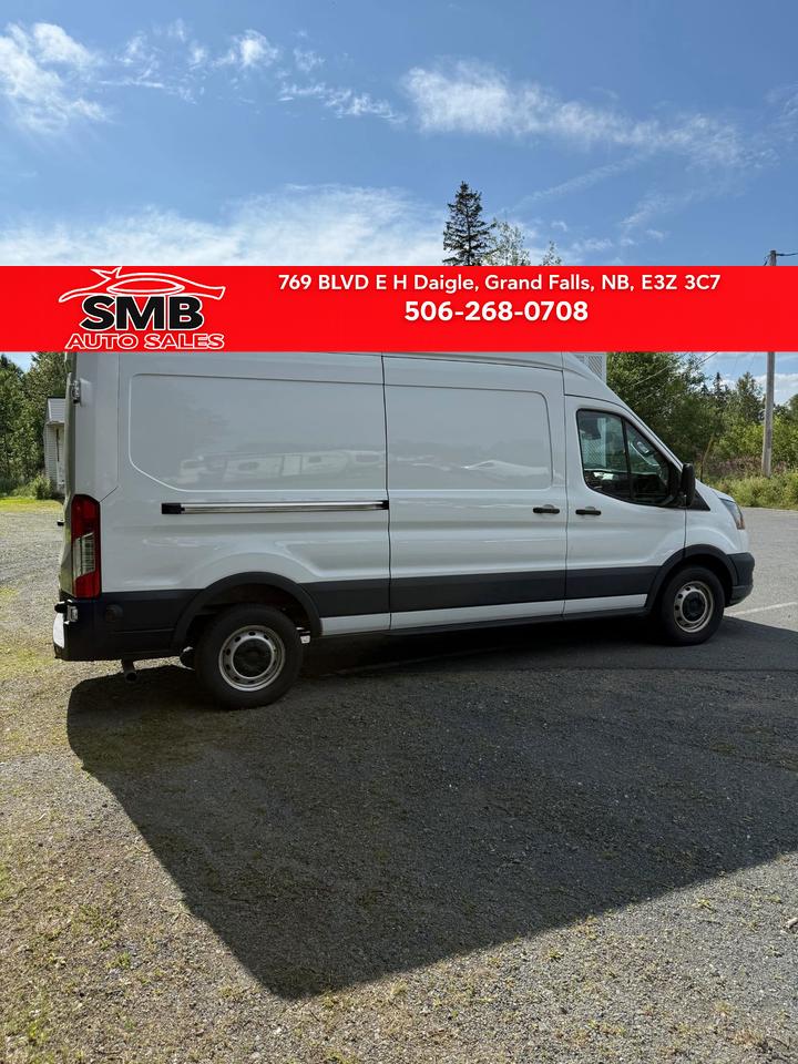 White 2021 Ford Transit Cargo Van Rear-Wheel Drive Automatic