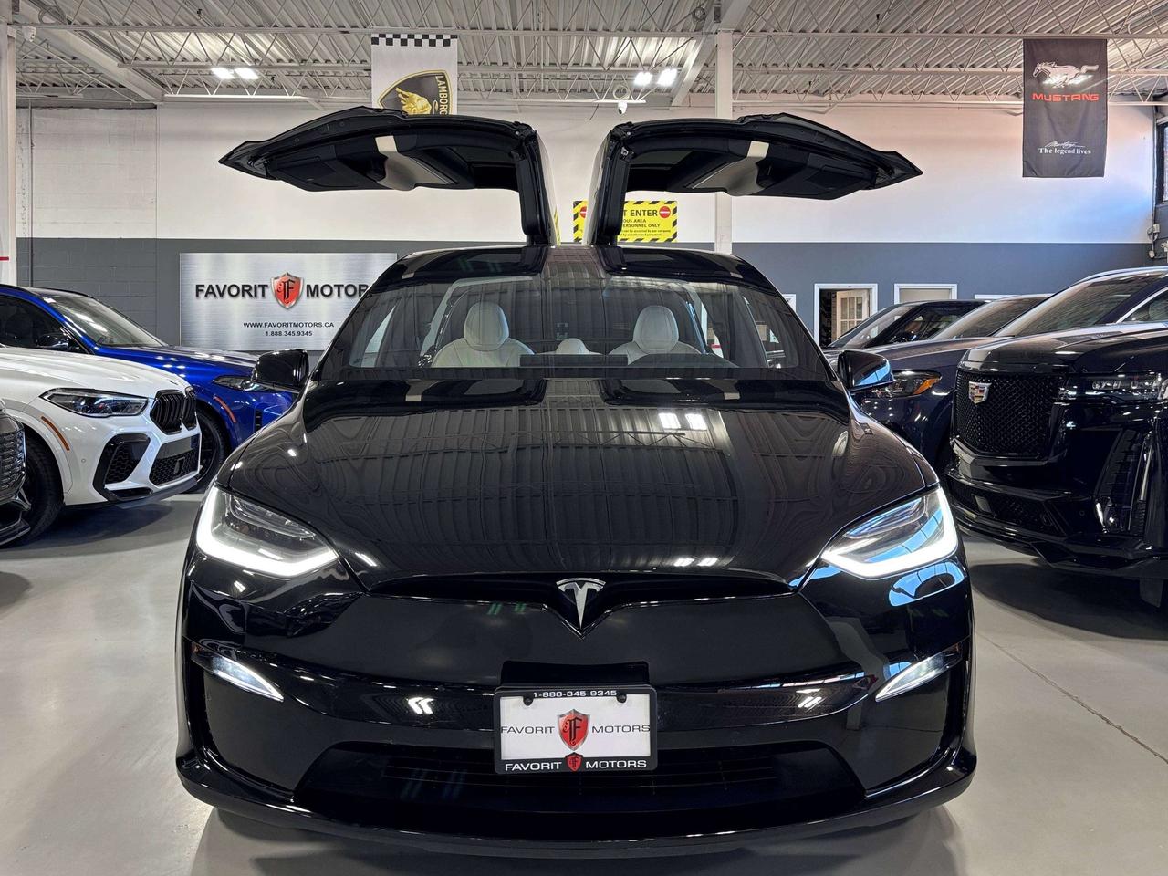 2023 Tesla Model X FULLSELFDRIVING|AWD|FALCONDOORS|WHITESEATS|INSANE| - Photo #1