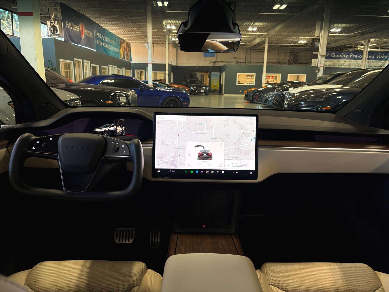 2023 Tesla Model X FULLSELFDRIVING|AWD|FALCONDOORS|WHITESEATS|INSANE| Photo