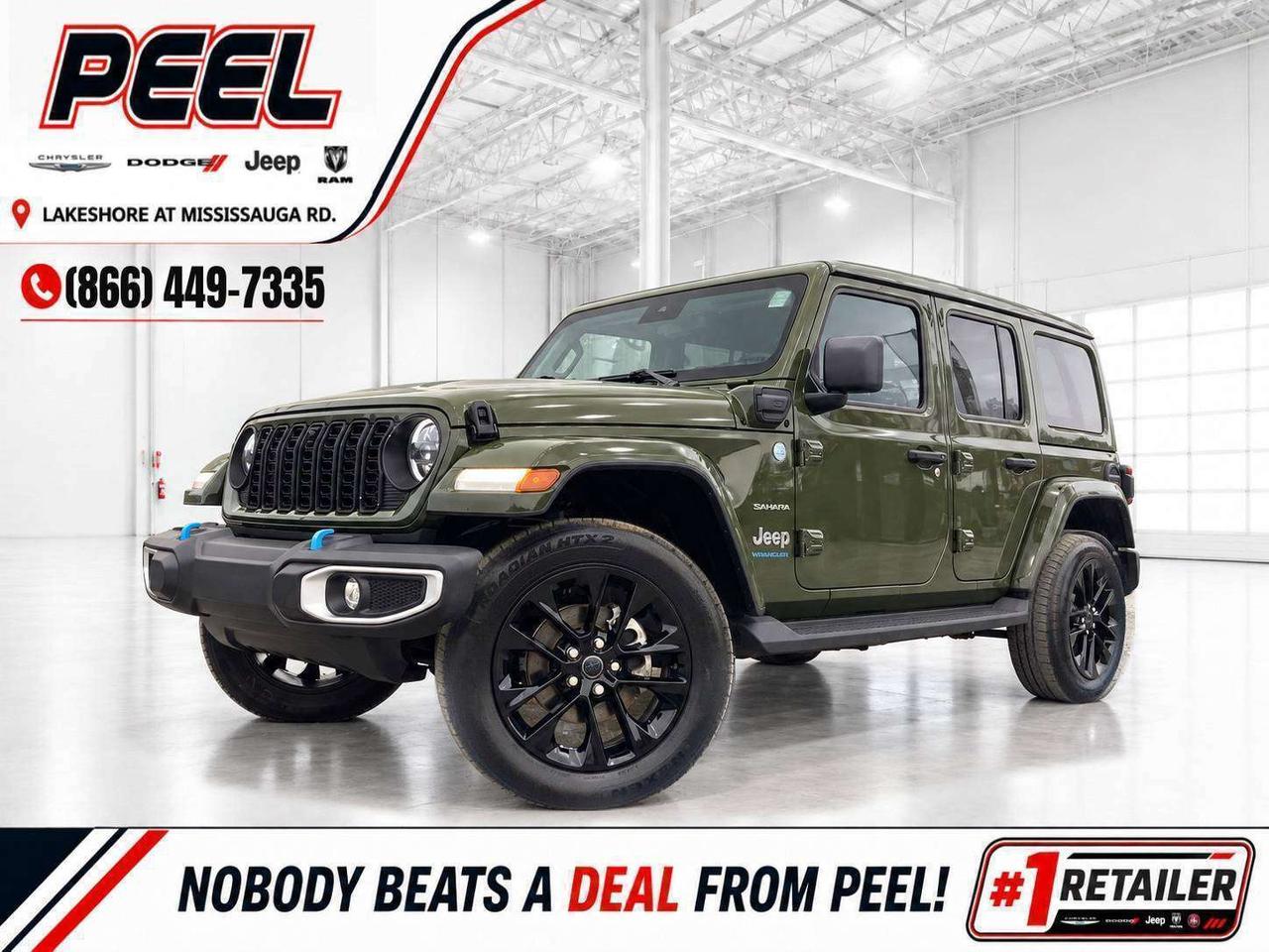 2024 Jeep Wrangler Sahara PHEV | SkyTop | Htd Leather | Alpine | 4X4 Photo