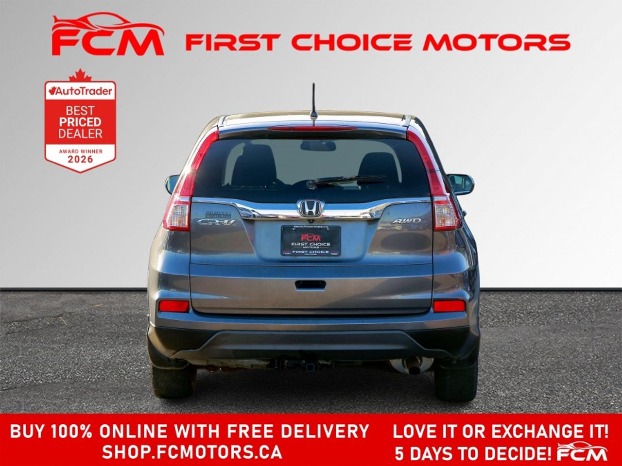 2016 Honda CR-V LX AWD | FULLY CERTIFIED WITH WARRANTY Photo