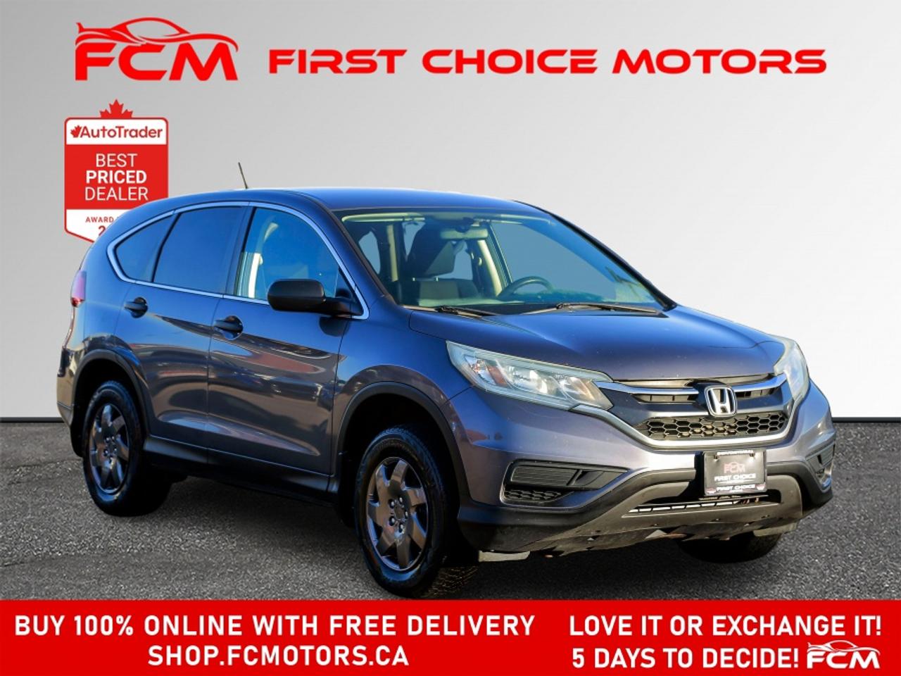 2016 Honda CR-V LX AWD | FULLY CERTIFIED WITH WARRANTY Photo