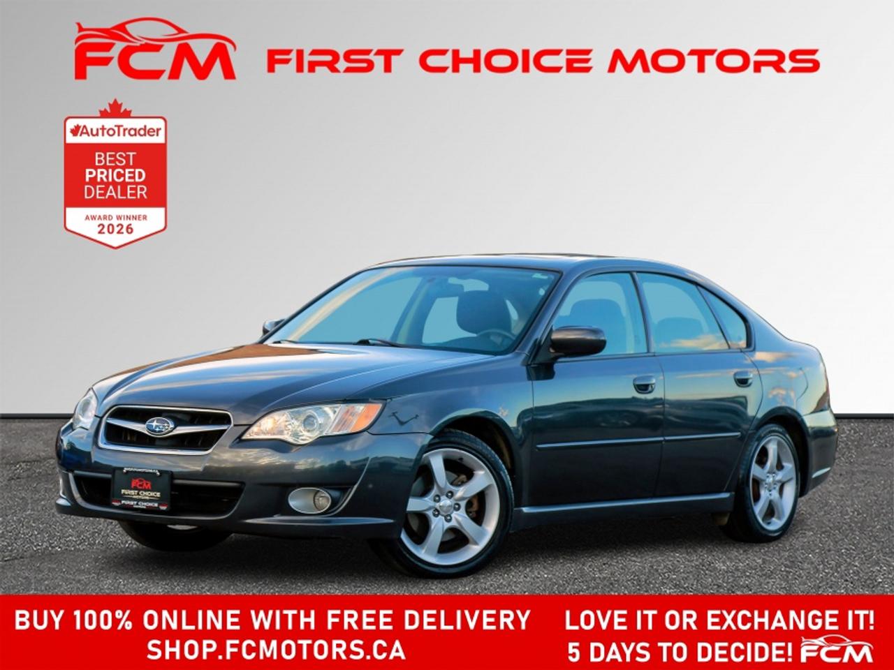 2009 Subaru Legacy 2.5I SPECIAL EDITION | FULLY CERTIFIED WITH WARRAN Photo