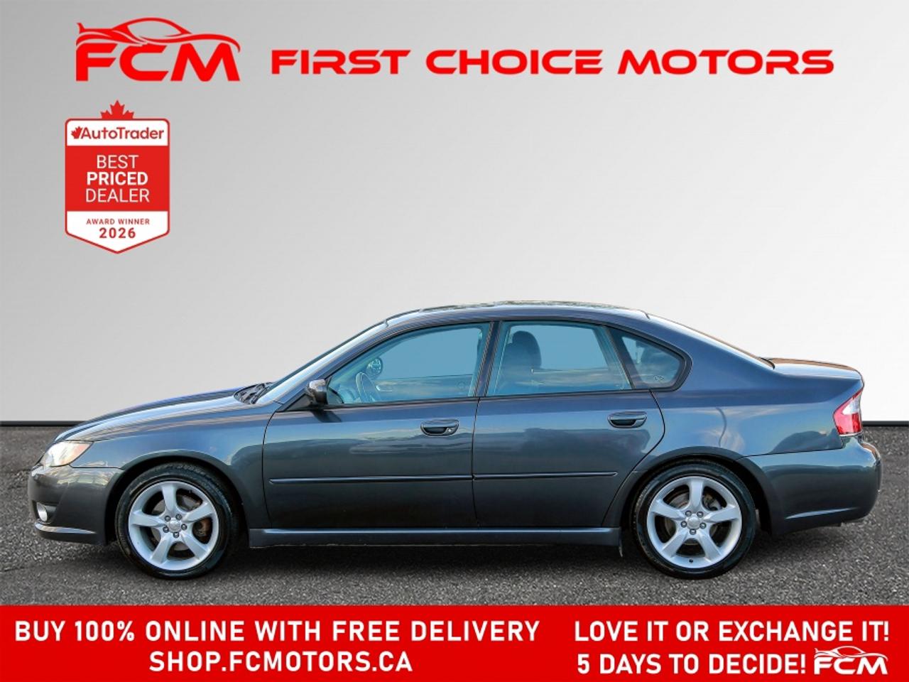 2009 Subaru Legacy 2.5I SPECIAL EDITION | FULLY CERTIFIED WITH WARRAN Photo