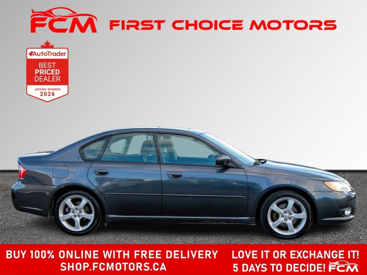 2009 Subaru Legacy 2.5I SPECIAL EDITION | FULLY CERTIFIED WITH WARRAN Photo