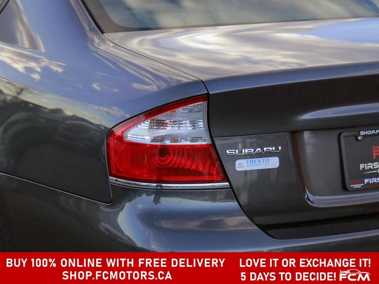 2009 Subaru Legacy 2.5I SPECIAL EDITION | FULLY CERTIFIED WITH WARRAN Photo