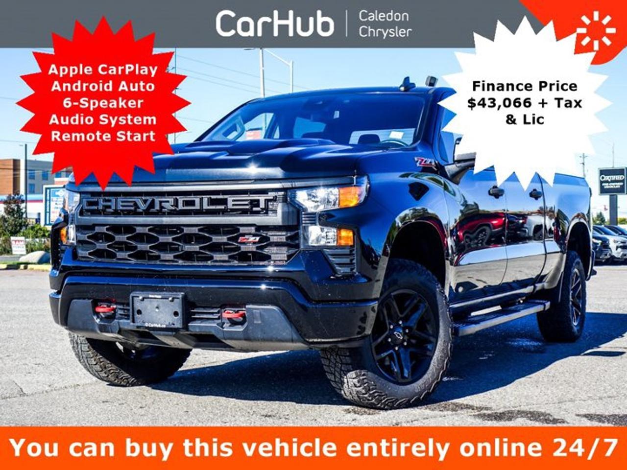 2024 Chevrolet Silverado 1500 Crew Custom Trail Boss Crew Cab 157" 2.7L TurboMax I-4 | Z71 Off-Road Suspension with 2-Inch Lift Photo