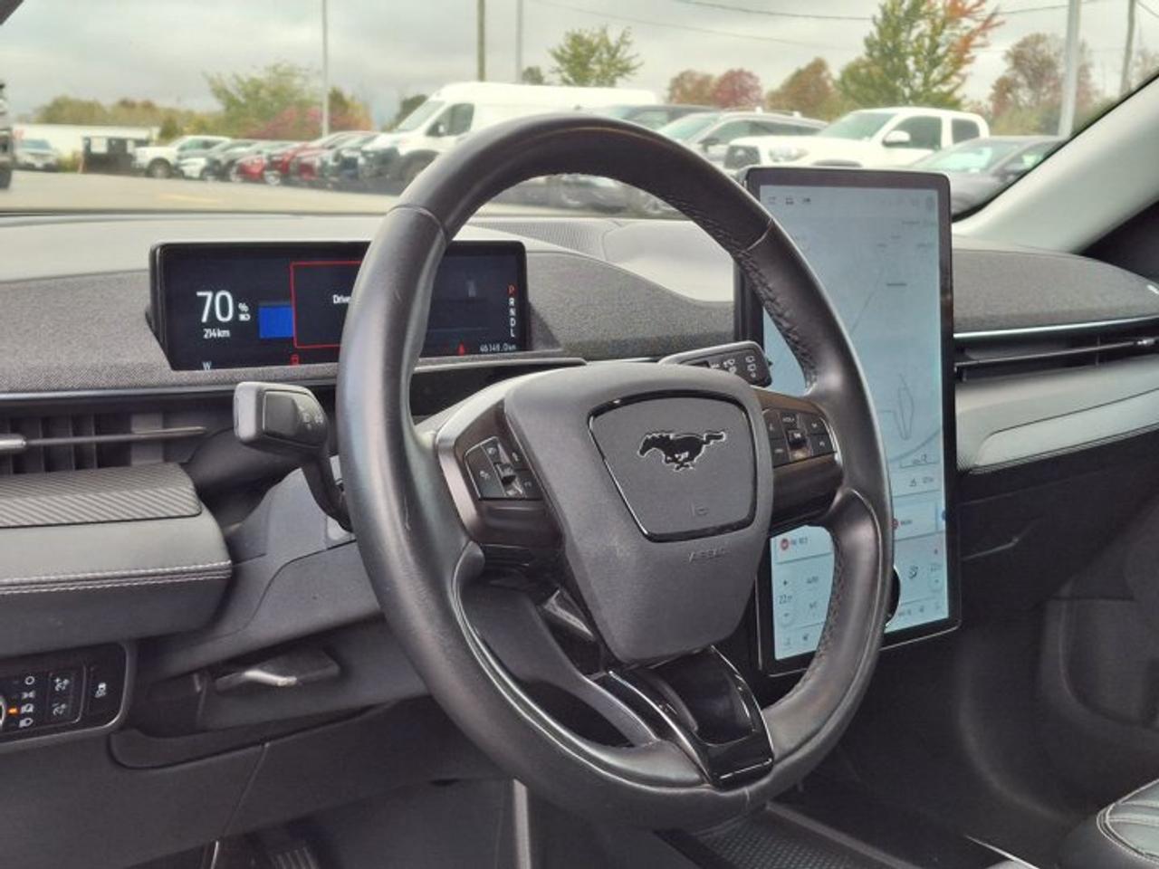 2023 Ford Mustang Mach-E Premium AWD | Leather | Glass Roof | Power + Heated Seats | Heated Wheel | CarPlay + Android & More! Photo
