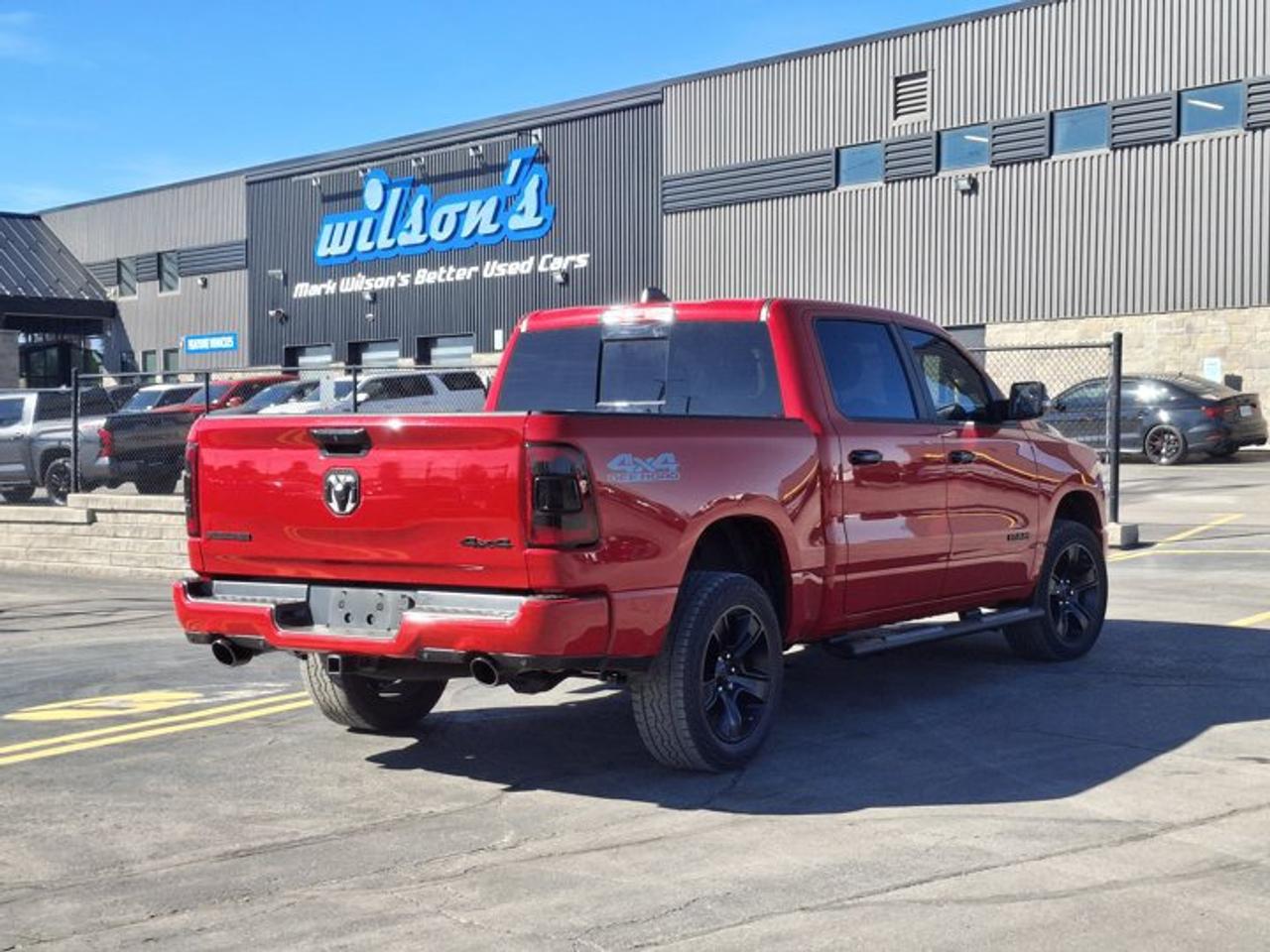2023 RAM 1500 Big Horn Crew 4X4 | 5.7L Hemi | Night Edition | Off Road Pkg | Nav | Heated Wheel + Seats and More ! Photo