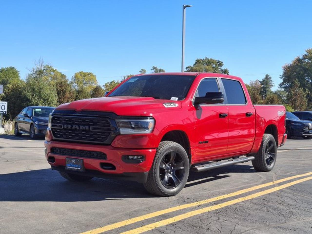 2023 RAM 1500 Big Horn Crew 4X4 | 5.7L Hemi | Night Edition | Off Road Pkg | Nav | Heated Wheel + Seats and More ! Photo0