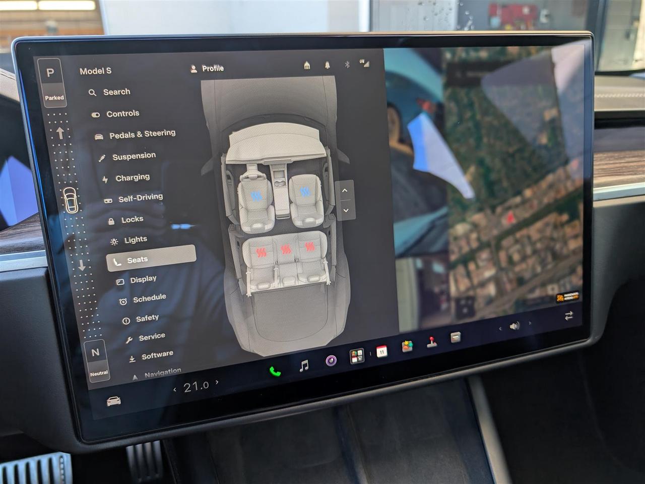 2022 Tesla Model S AWD - YOKE STEERING Photo
