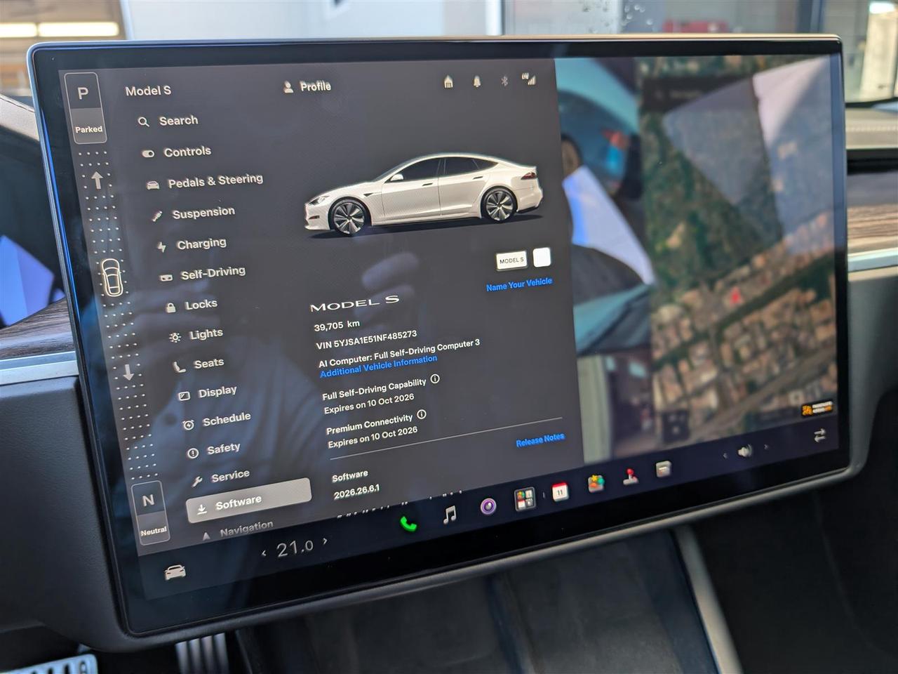 2022 Tesla Model S AWD - YOKE STEERING Photo