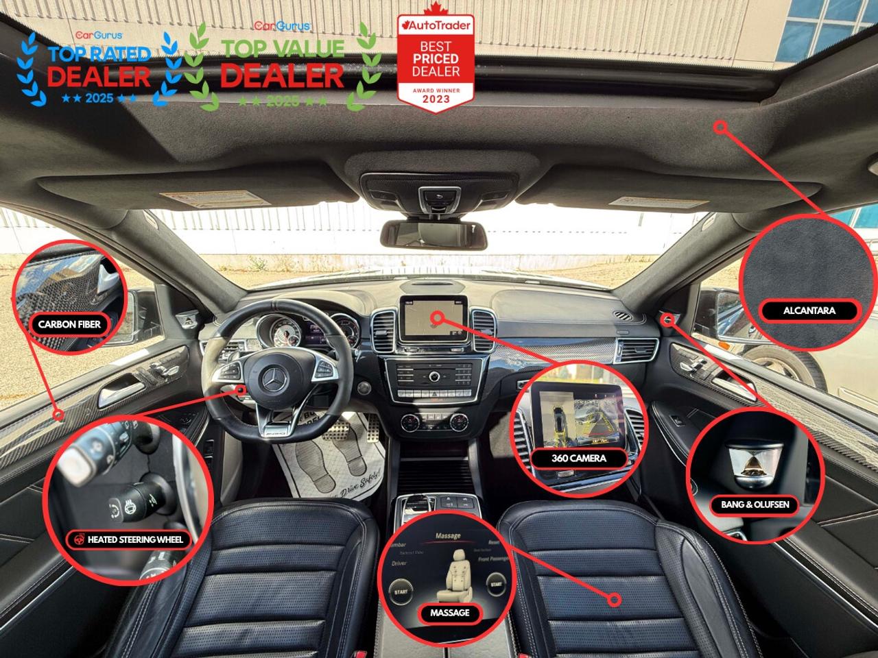 2018 Mercedes-Benz GLS 63 //AMG | B&O | MASSAGE | VENTILATED SEATS | SOFT-CLOSE DOORS Photo5