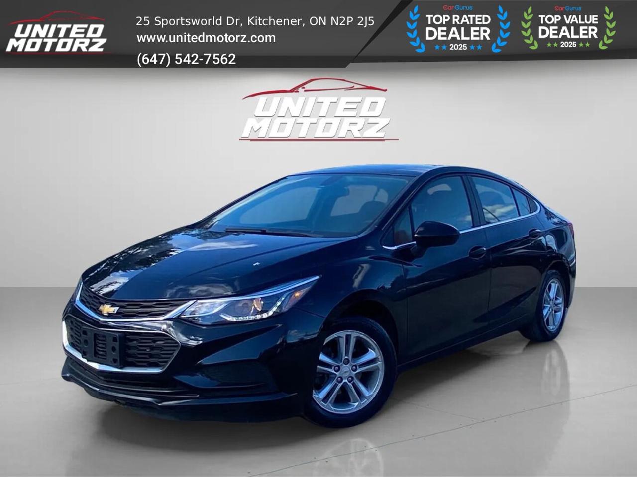 2016 Chevrolet Cruze LT ~SAFETY CERTIFIED~ONE OWNER~ NO ACCIDENTS~  LOW Photo