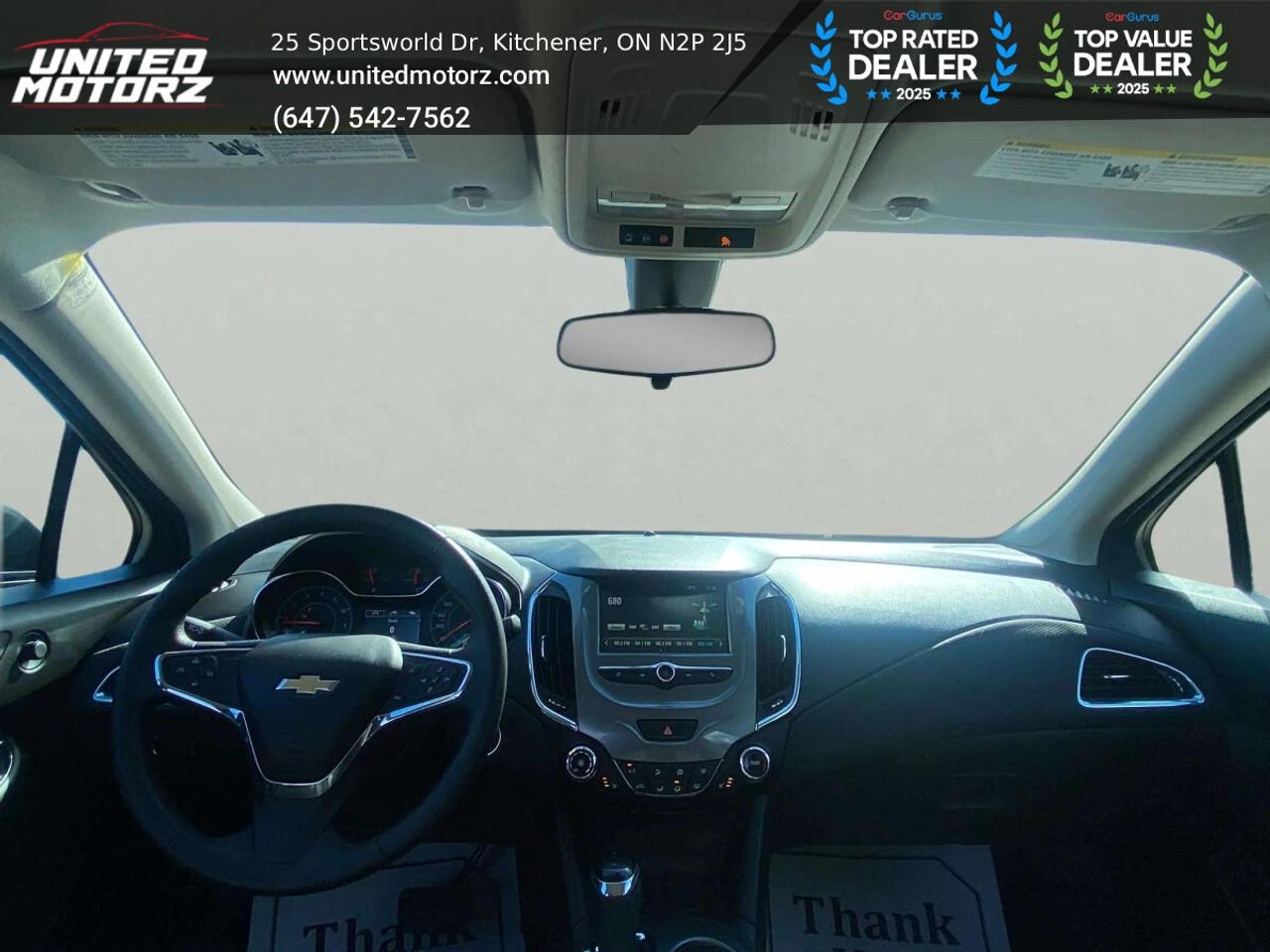 2016 Chevrolet Cruze LT ~SAFETY CERTIFIED~ONE OWNER~ NO ACCIDENTS~  LOW Photo