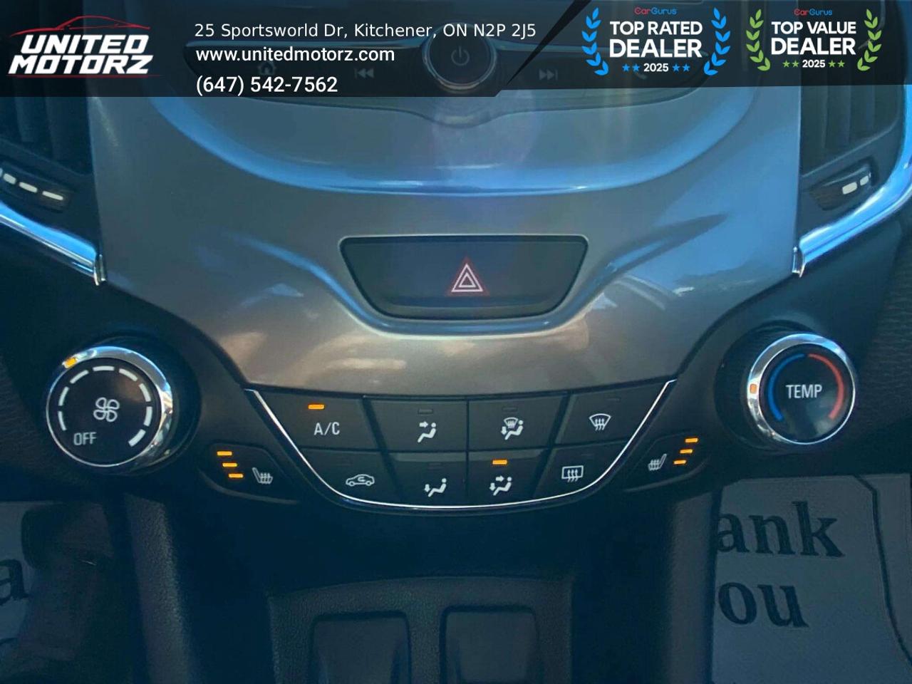 2016 Chevrolet Cruze LT ~SAFETY CERTIFIED~ONE OWNER~ NO ACCIDENTS~  LOW Photo