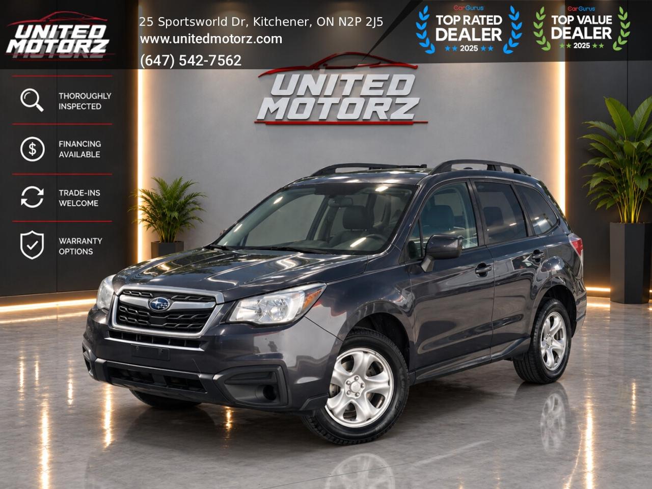 2017 Subaru Forester Wgn CVT 2.5i AWD~SAEFTY CERTIFIED~ Photo0