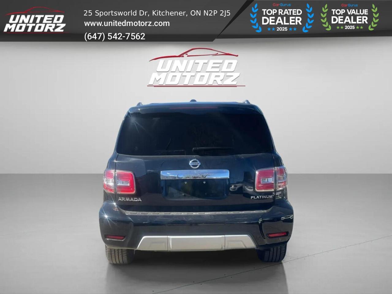 2017 Nissan Armada Platinum 4WD 5.6L V8~SAFETY CERTIFIED~ Photo
