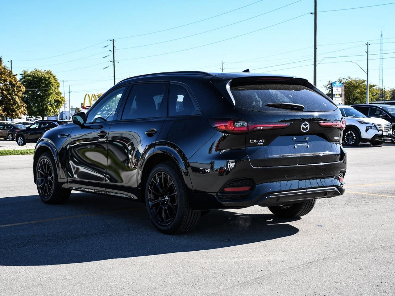 2025 Mazda CX-70 MHEV 2025 Mazda CX-70 GT AWD | Leather Heated Seats | Heated Steering Wheel | Panoramic Moonroof | 360° Camera | Blind Spot Monitoring | Power Liftgate | Daily Rental Photo3
