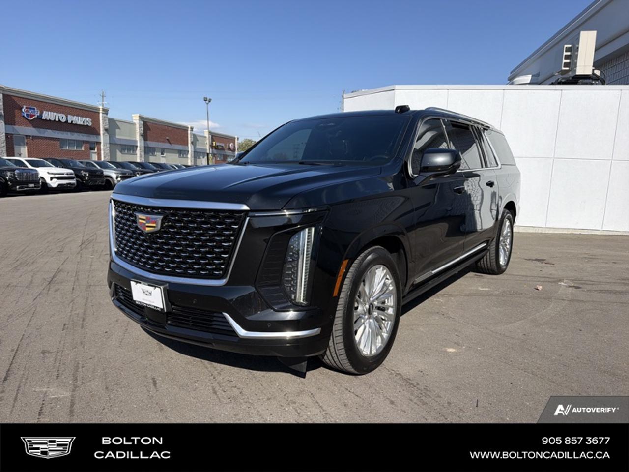 2025 Cadillac Escalade ESV Premium Luxury CADILLAC CERTIFIED PRE-ONWED - FINANCE @ 3.99% Photo0