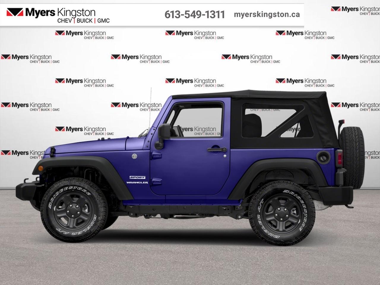 2018 Jeep Wrangler JK Sport  - Cruise Control - $148 B/W Photo0