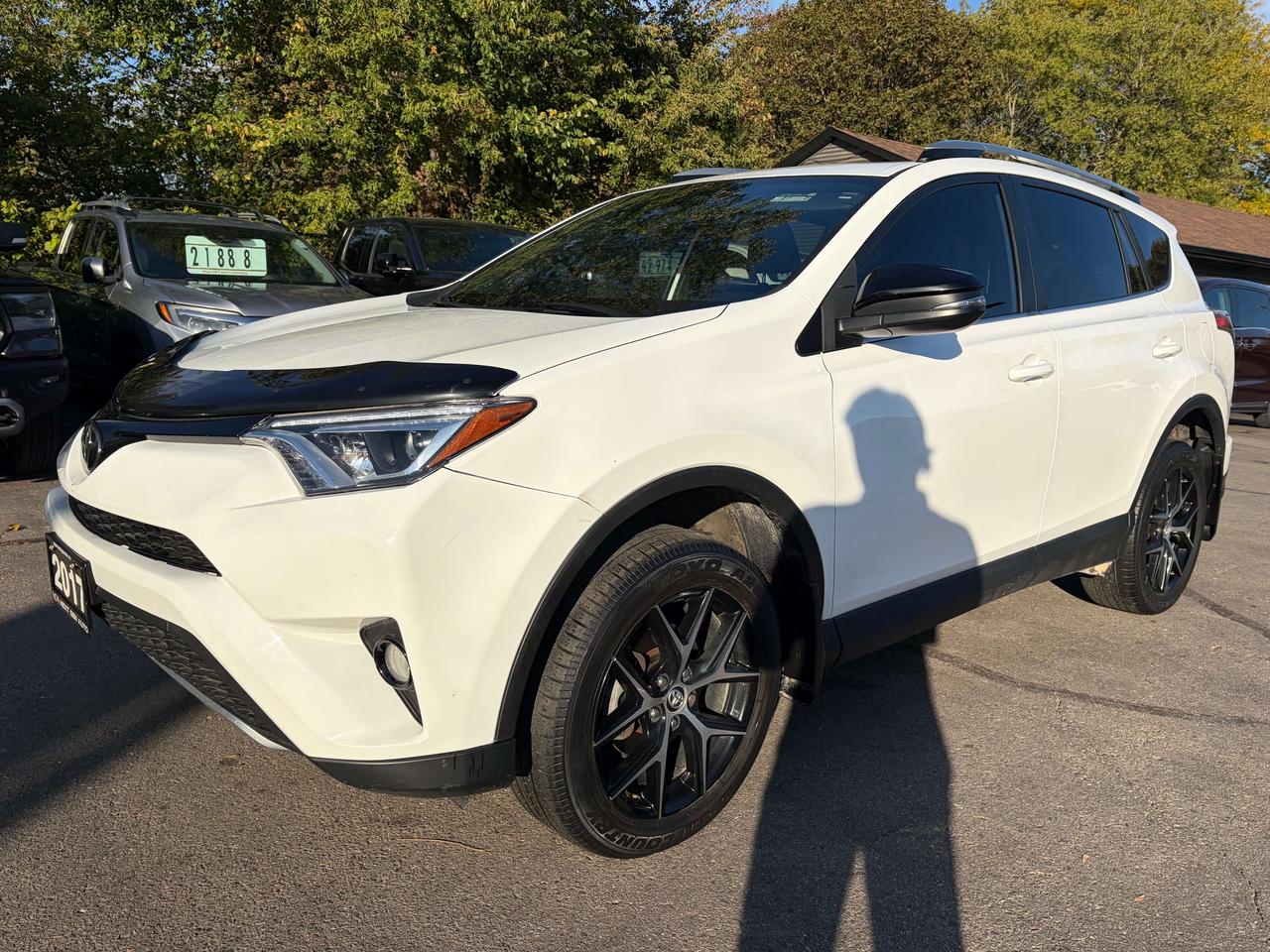 2017 Toyota RAV4 SE AWD Leather Navigation Moonroof Clean CARF Photo