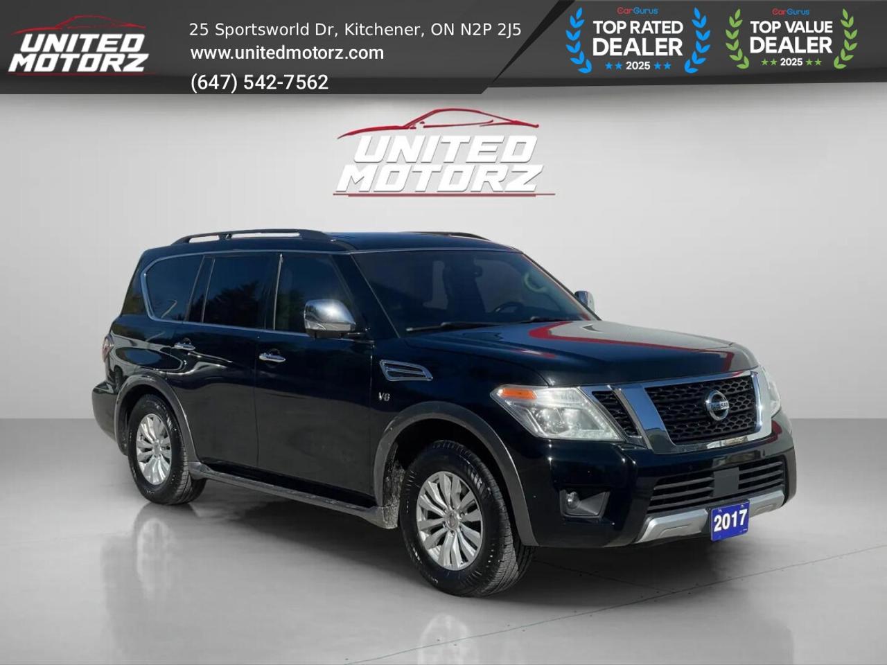 2017 Nissan Armada Platinum 4WD 5.6L V8~SAFETY CERTIFIED~ Photo3