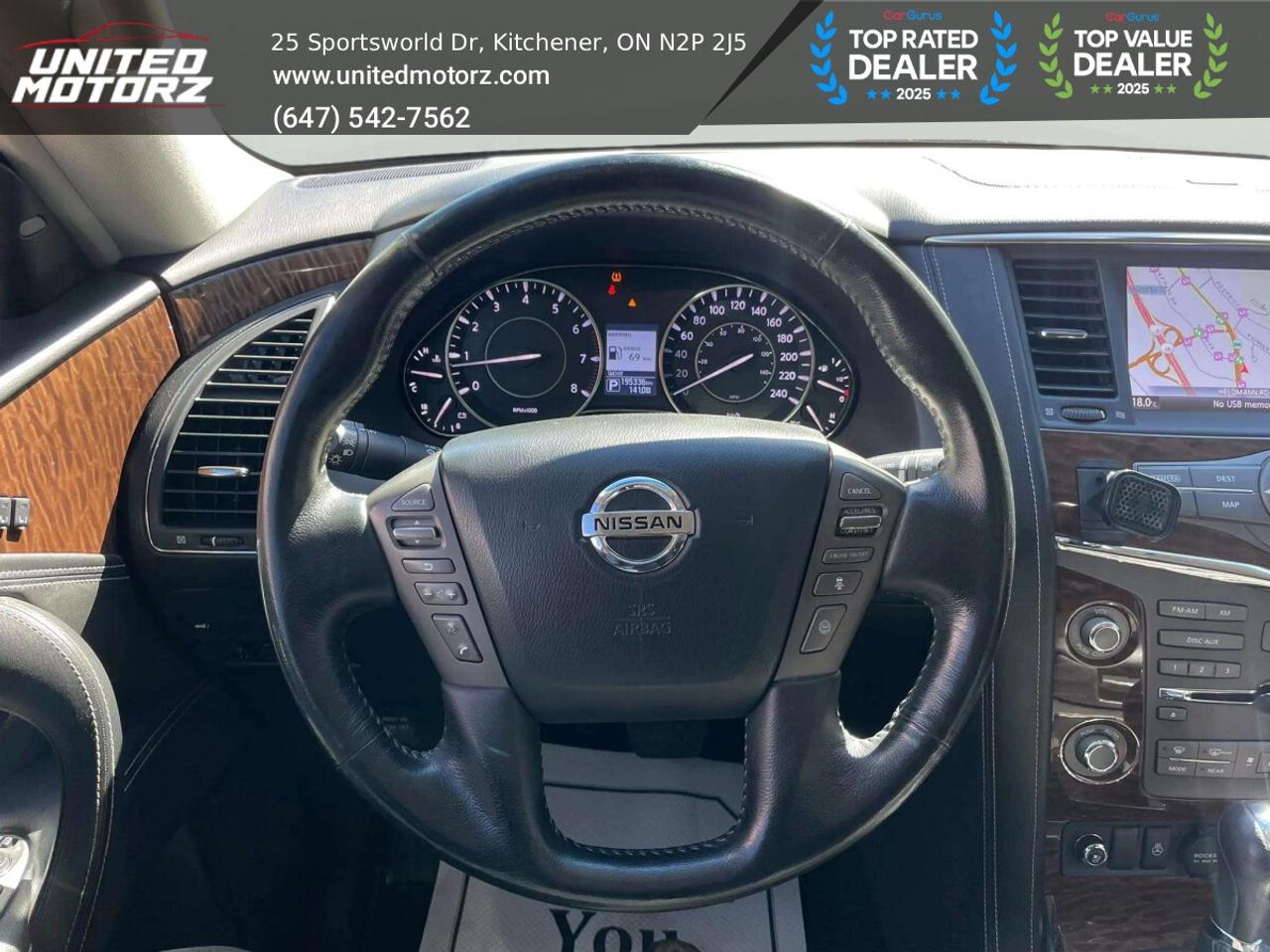 2017 Nissan Armada Platinum 4WD 5.6L V8~SAFETY CERTIFIED~ Photo