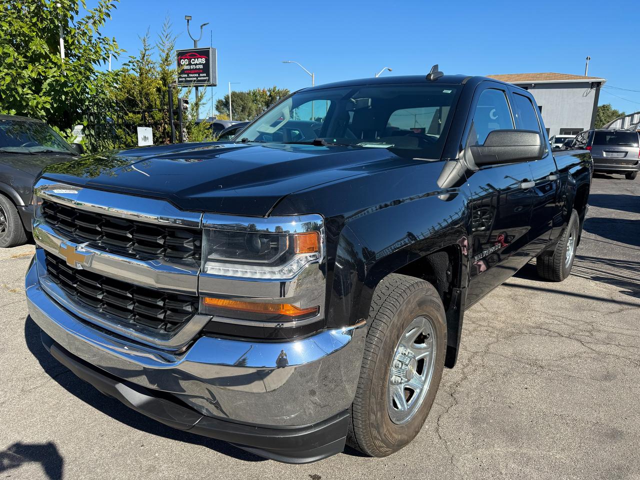 Black 2016 Chevrolet Silverado 1500 Pickup Truck 4X2 Automatic