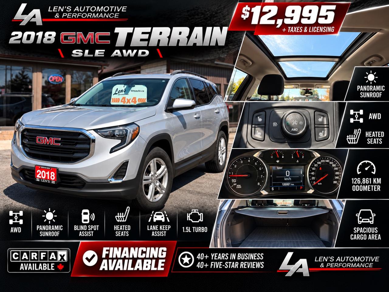 2018 GMC Terrain SLE Photo0