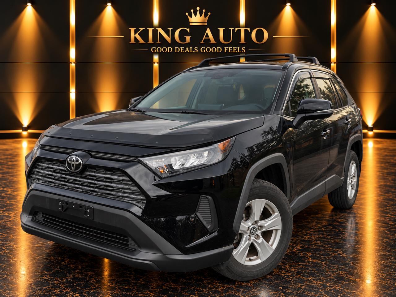 Black 2019 Toyota RAV4 SUV / Crossover All-Wheel Drive Automatic
