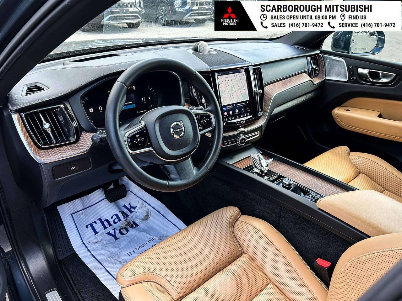 2023 Volvo XC60 Ultimate bright theme I heated steeling wheel  . Photo