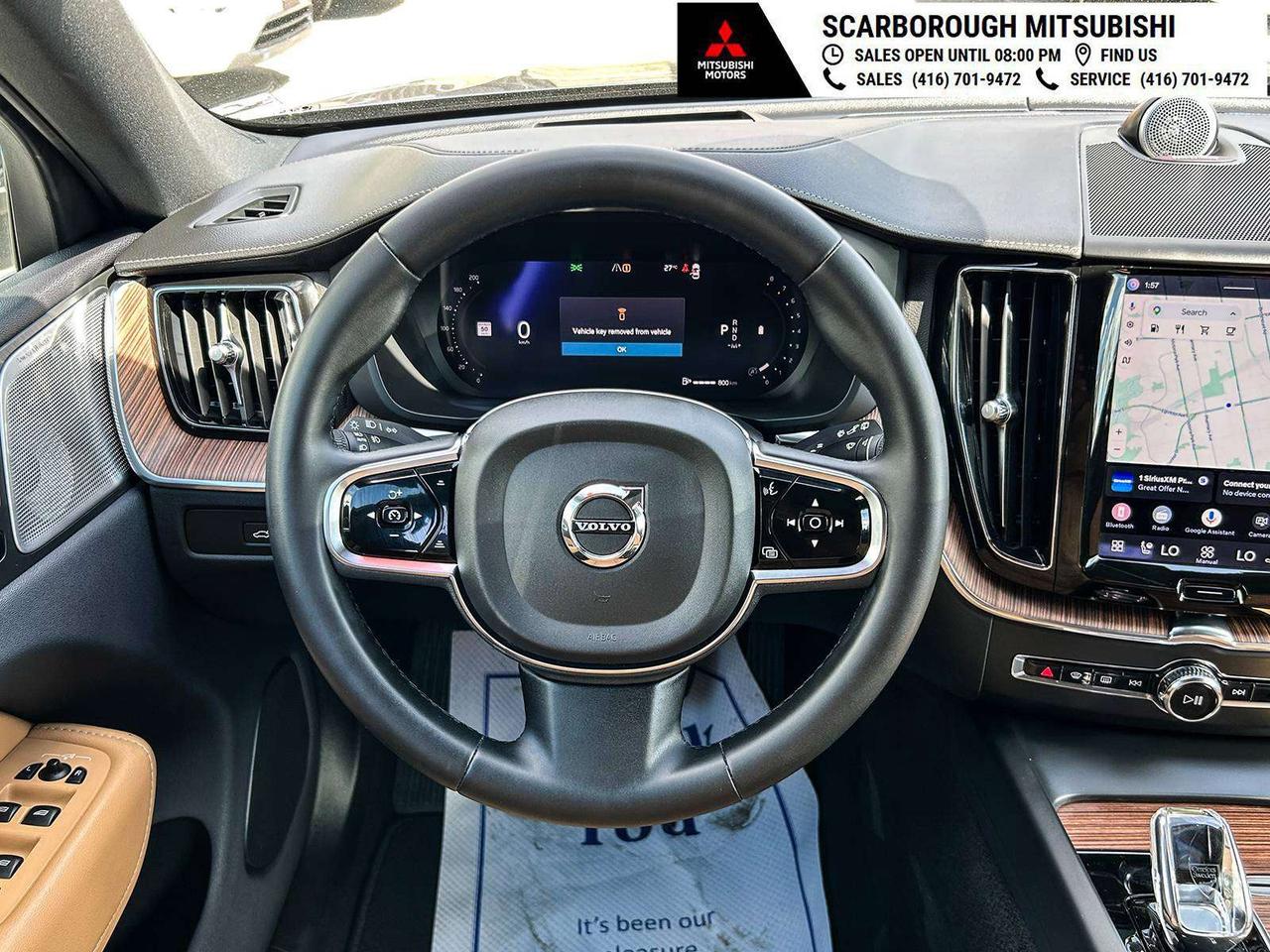 2023 Volvo XC60 Ultimate bright theme I heated steeling wheel  . Photo