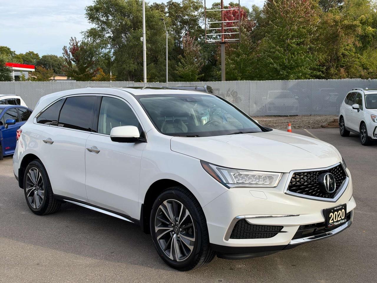 2020 Acura MDX Tech SH-AWD  ACCIDENT FREE 1-OWNER FULL HISTORY MINT Photo2