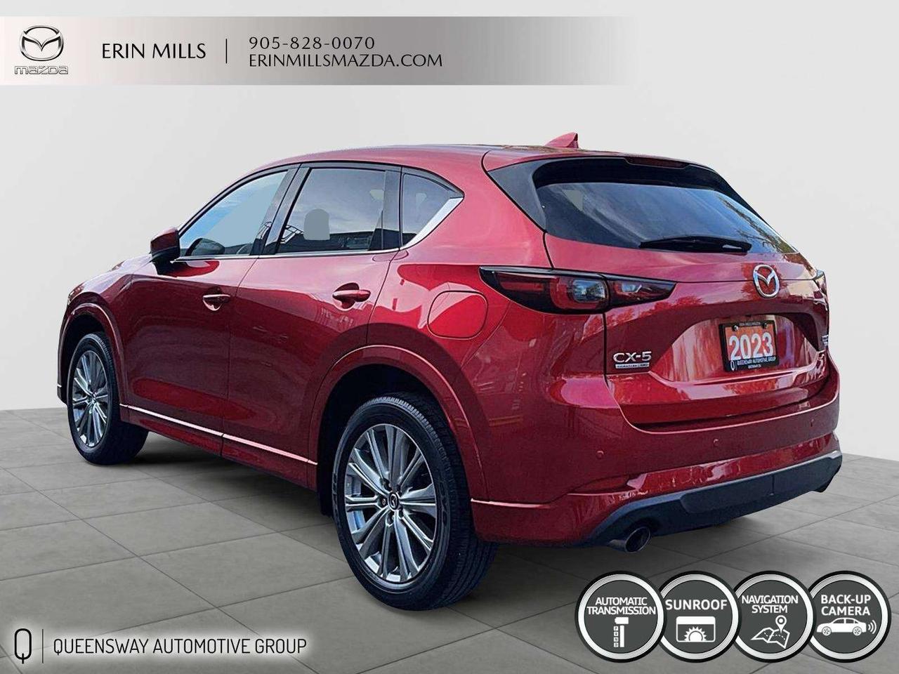 2023 Mazda CX-5 Signature ONE ONWER // CLEAN CARFAX // NAPPA LEATHER // 360 Photo
