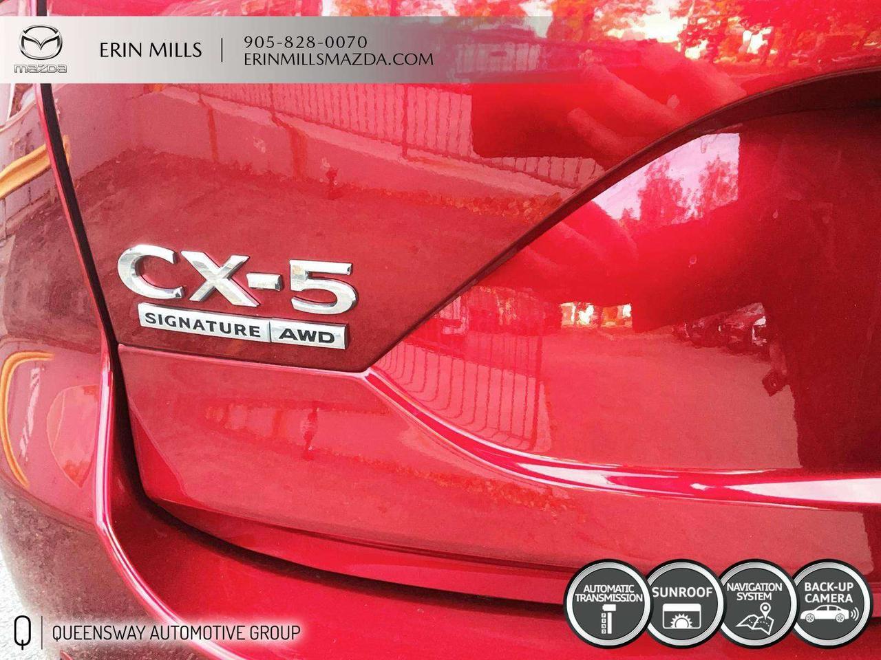 2023 Mazda CX-5 Signature ONE ONWER // CLEAN CARFAX // NAPPA LEATHER // 360 Photo