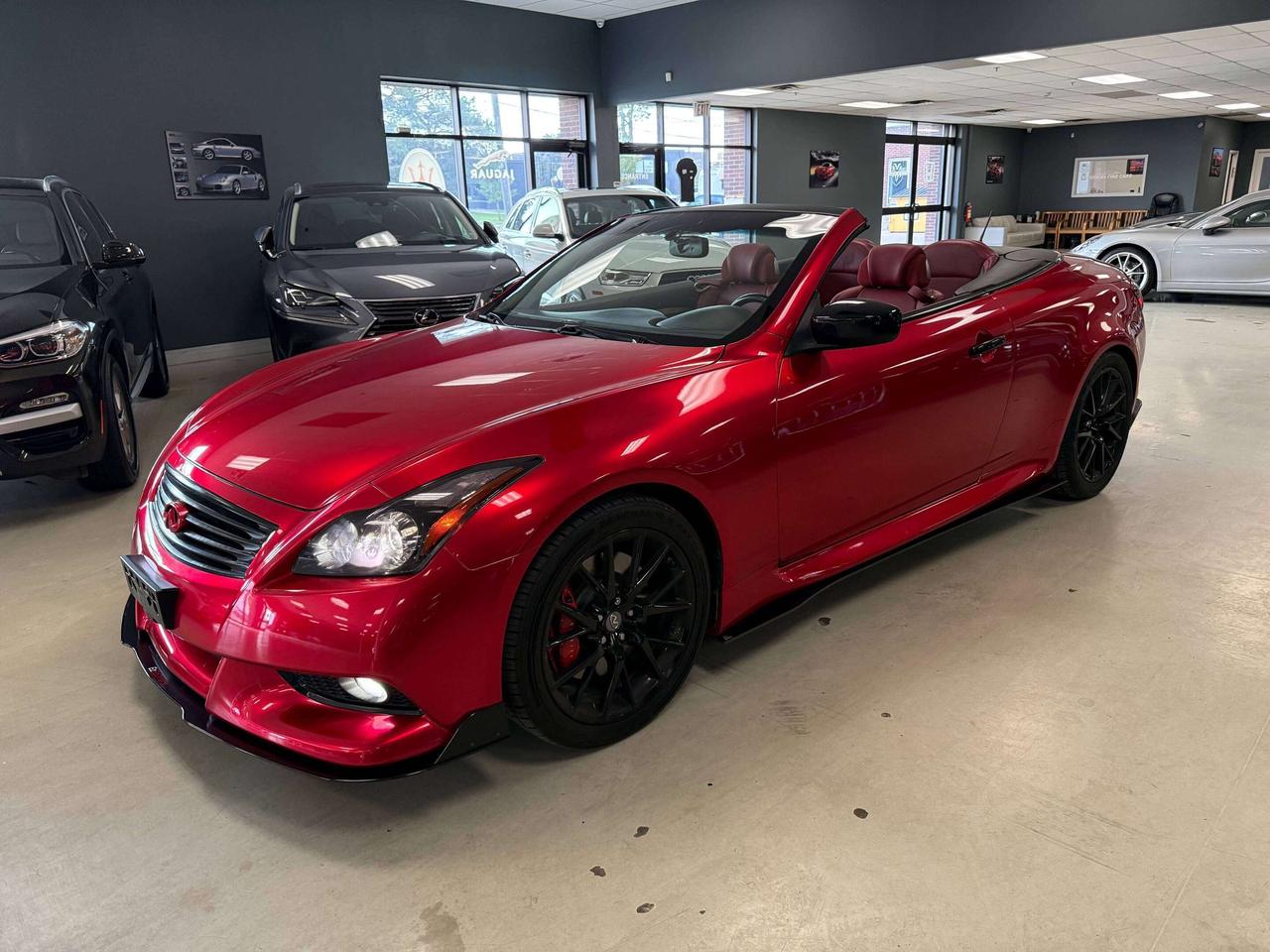 2015 Infiniti Q60 IPL Red Interior Photo