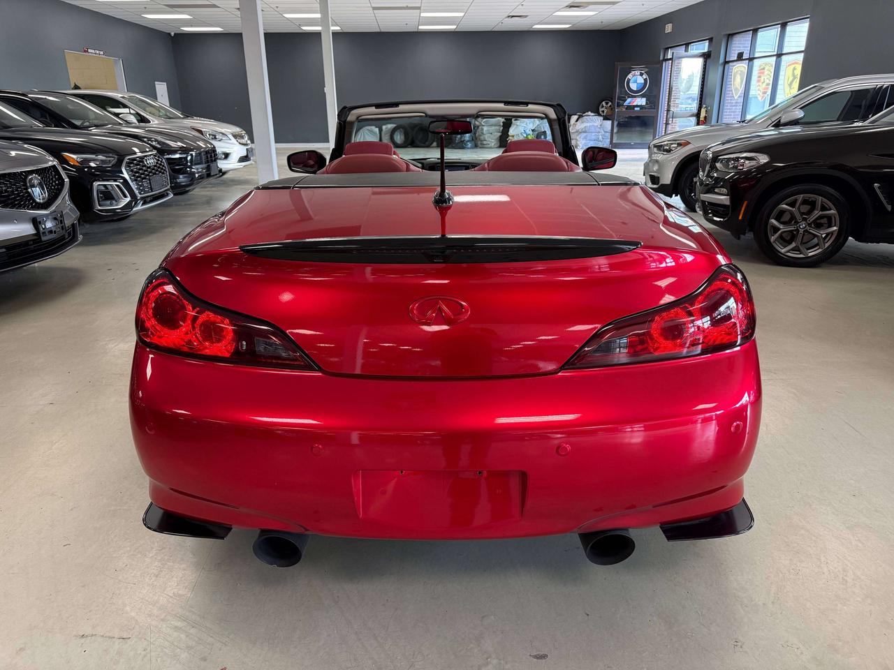 2015 Infiniti Q60 IPL Red Interior Photo