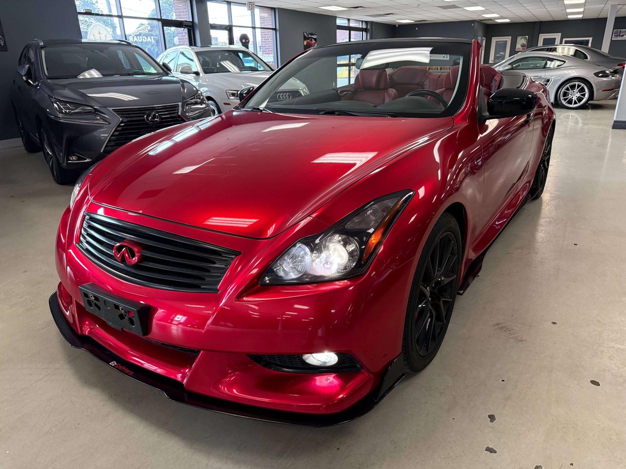 2015 Infiniti Q60 IPL Red Interior Photo