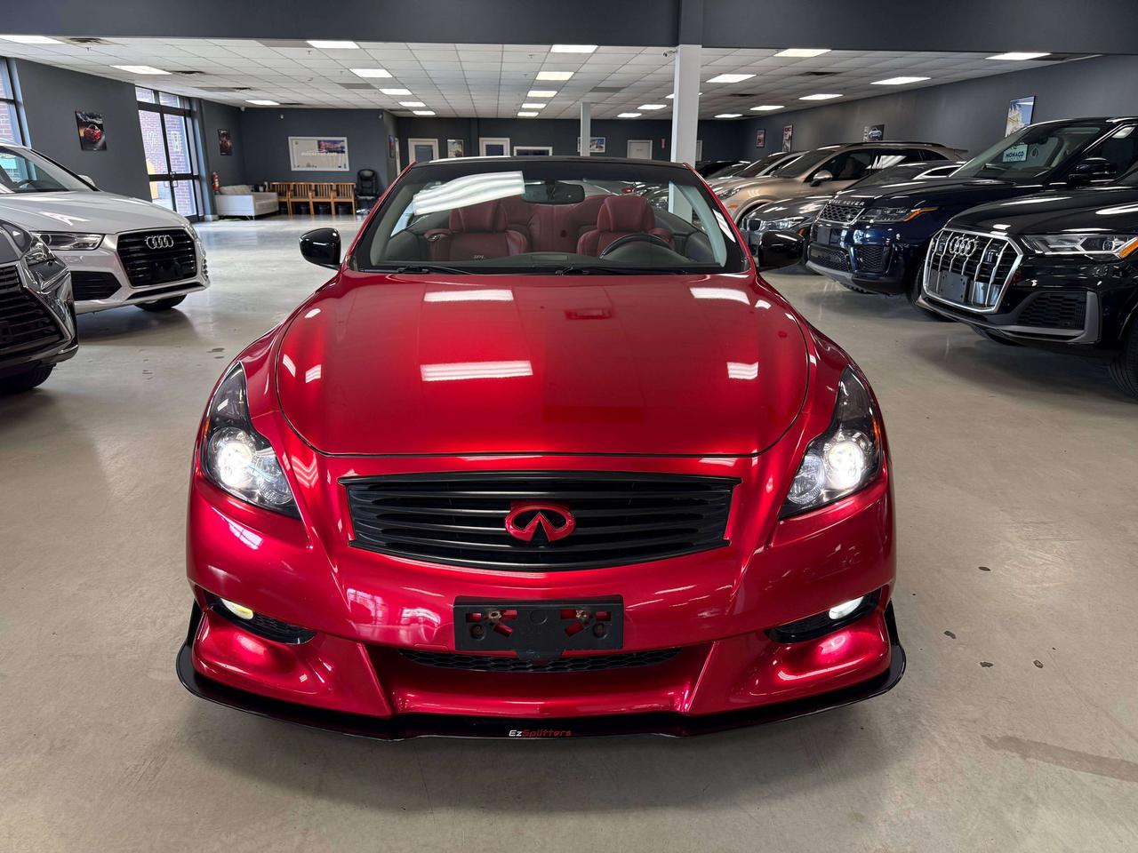 2015 Infiniti Q60 IPL Red Interior Photo