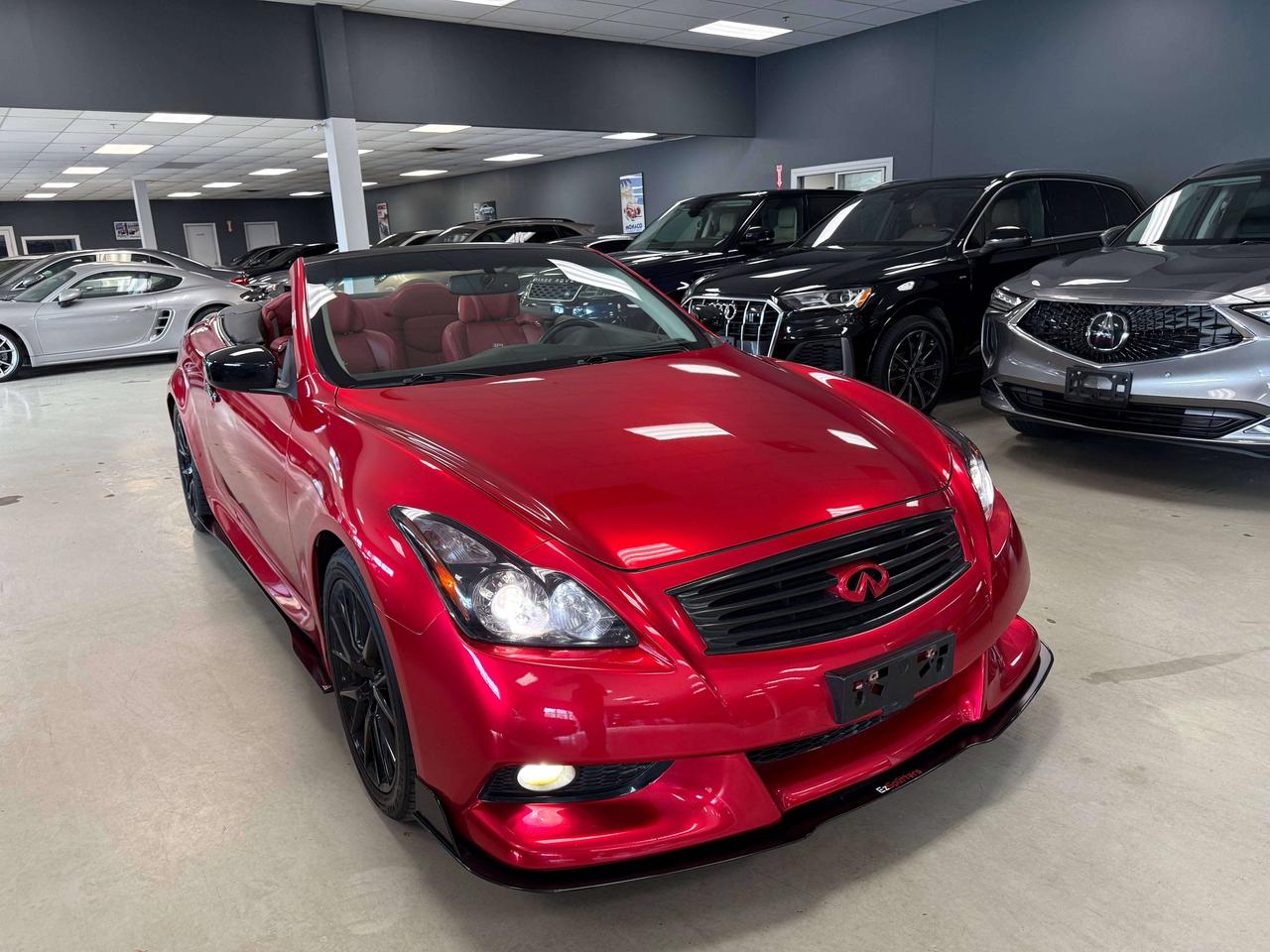2015 Infiniti Q60 IPL Red Interior Photo