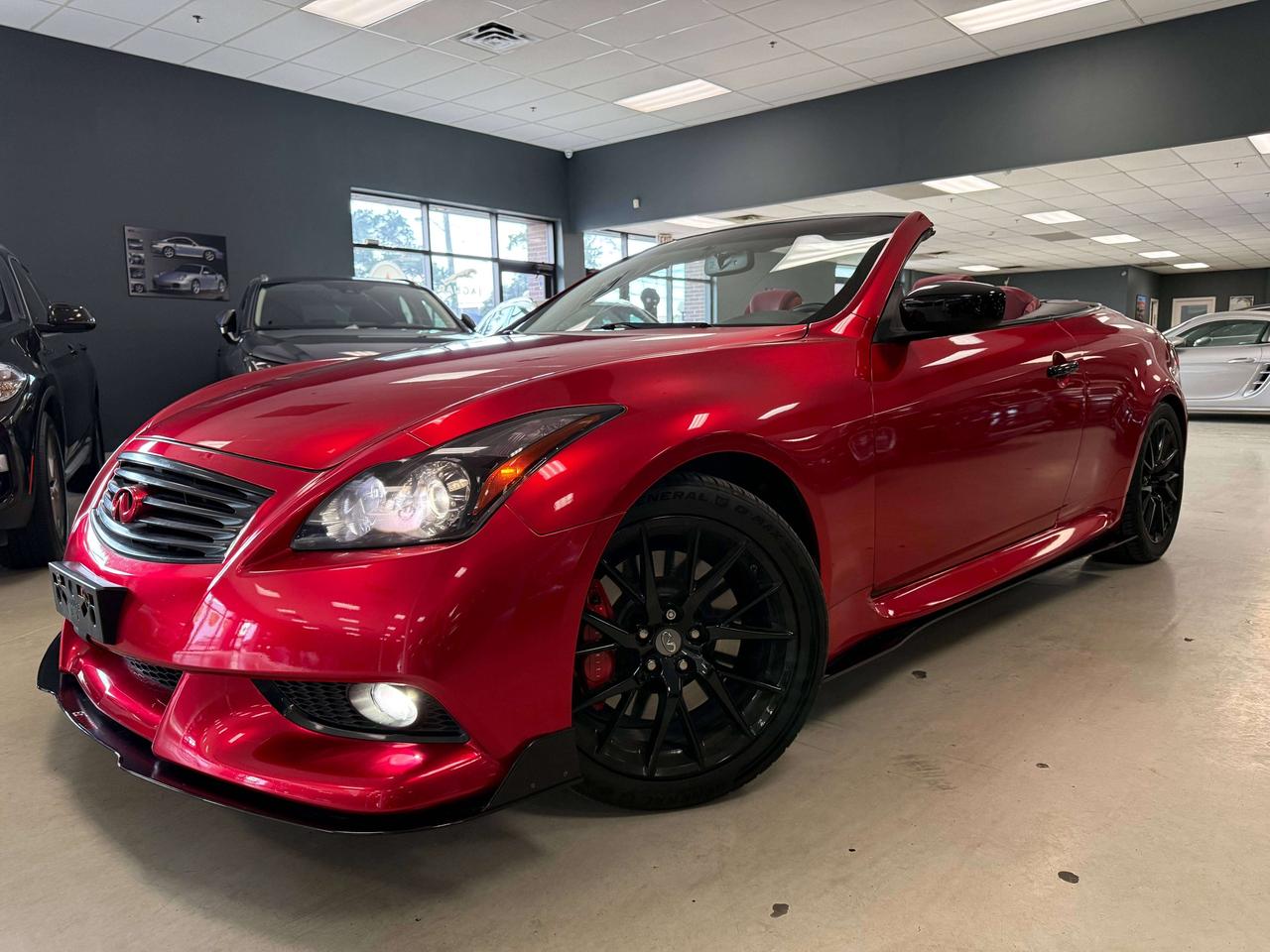 2015 Infiniti Q60 IPL Red Interior Photo