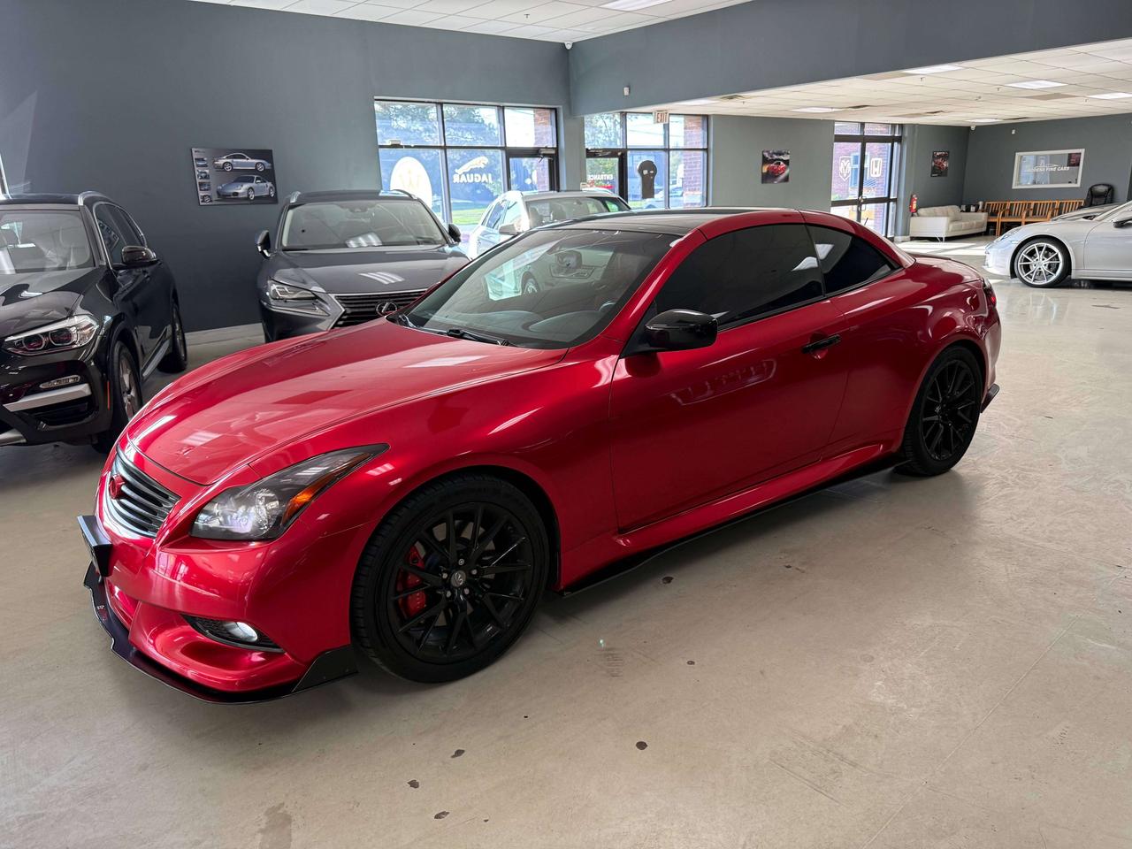 2015 Infiniti Q60 IPL Red Interior Photo