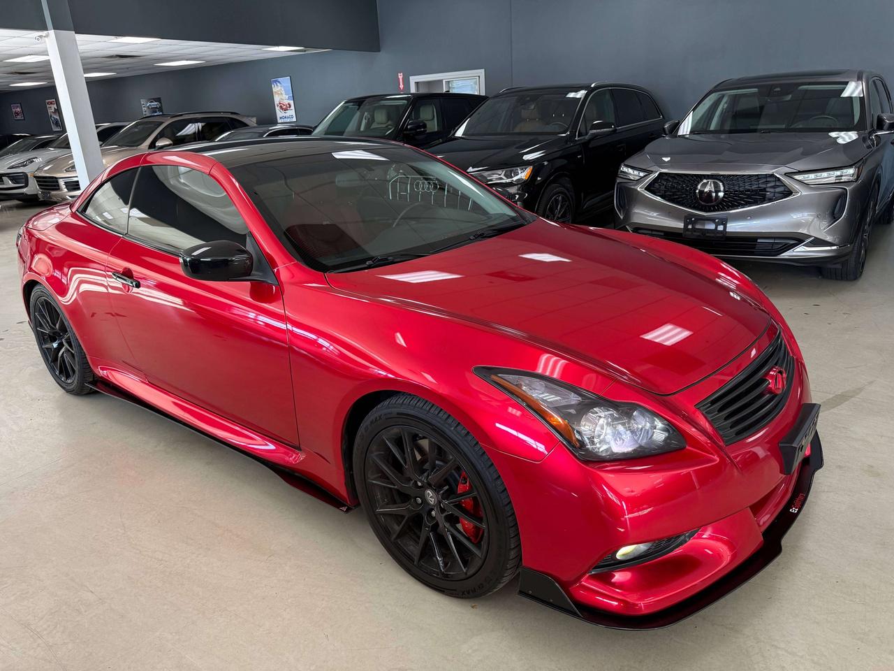 2015 Infiniti Q60 IPL Red Interior Photo