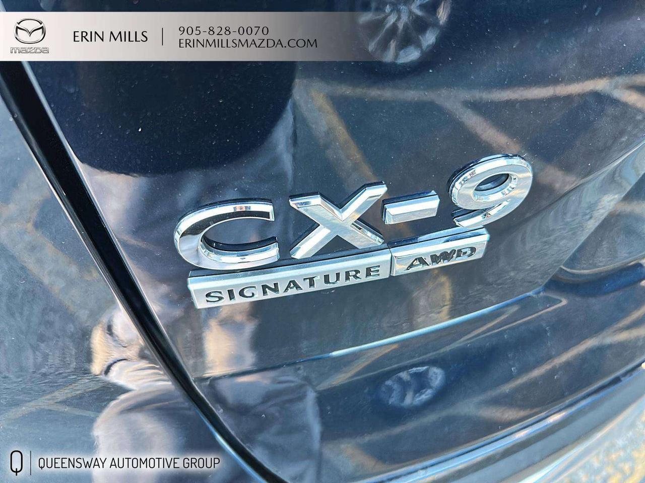 2022 Mazda CX-9 Signature WHITE INTERIOR // CLEAN CARFAX // SINGLE OWNER Photo